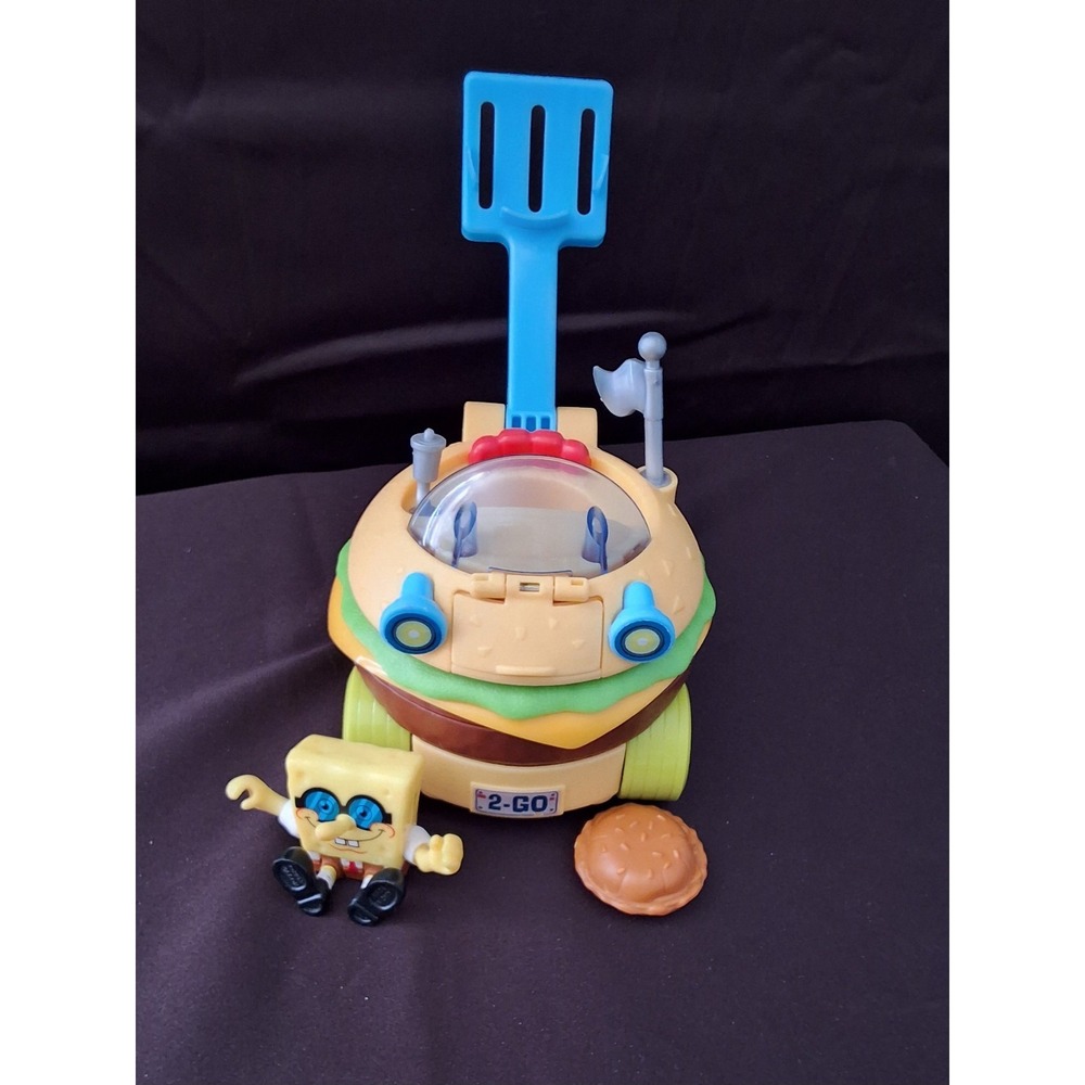 Imaginext SpongeBob And The Crabby Patty Wagon.